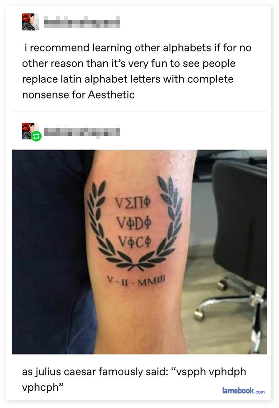 caesar i came i saw greek letters tumblr gif